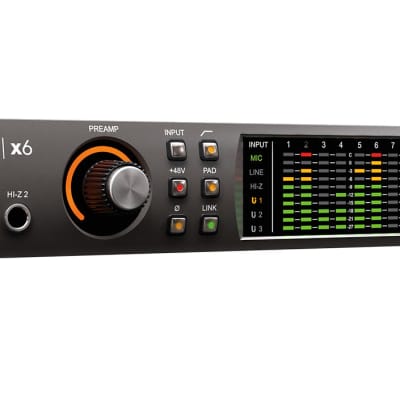 Universal Audio Apollo x6 Thunderbolt 3 Audio Interface | Reverb