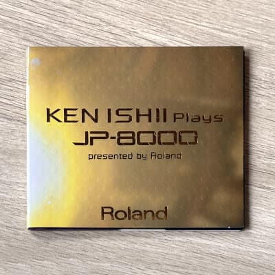 Roland JP-8000 [JP-8080] Promotional Demonstration CD by Ken Ishii // ULTRA RARE JAPAN ONLY LIMITED RELEASE
