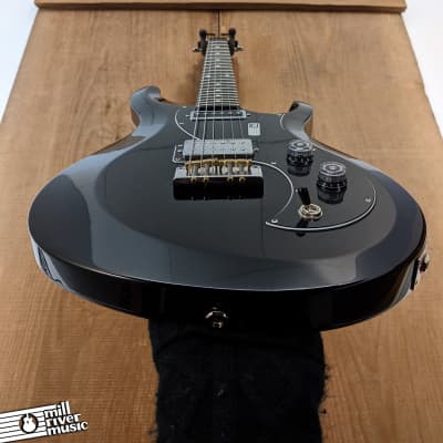 Paul Reed Smith PRS S2 Vela Electric Guitar Black w/ Gig Bag image 8