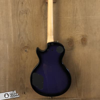 Burny LG-480  LP Special Junior Copy Singlecut Electric Guitar Purple Burst 2000s image 4