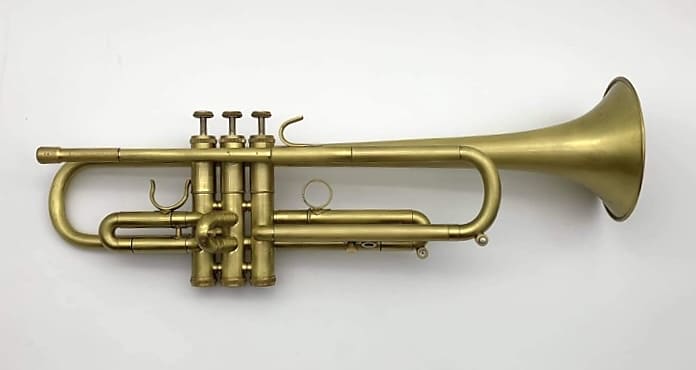 Lawler C7 Large Bore Bb Trumpet Scratch Lacquer | Reverb