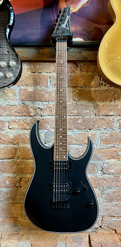 Ibanez RG421EX Black Flat | Reverb