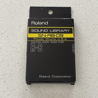 Roland Sound Library SN-R8-09 POWER DRUMS CARD