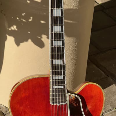Gibson L-5CT 1958 1 of 43 ever made w/a Thin Body in a See-Thru Cherry Red w/Billy Gibbons ties. image 9