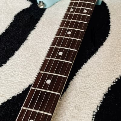 Fender Kurt Cobain Mustang Left-Handed 2012 Sonic Blue image 4