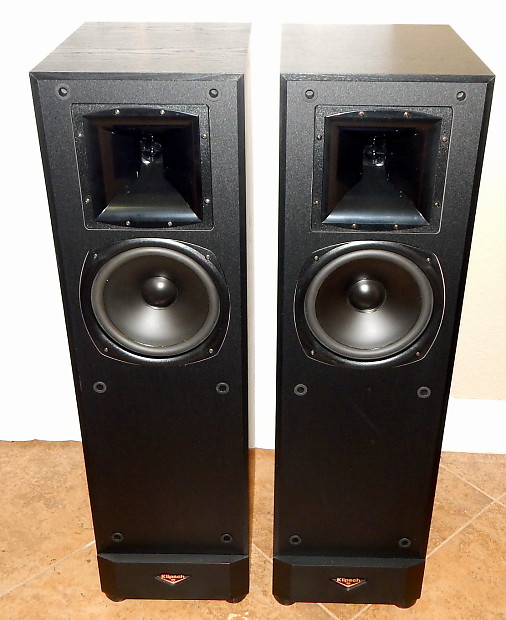 Klipsch KSF 8.5 BLACK floor speakers excellent condition with original boxes and packing