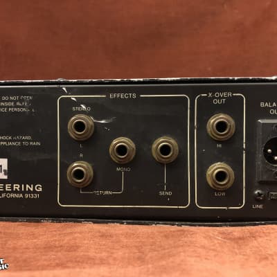 SWR SM-400 Vintage 400W Rackmount Bass Amp Head 1980s image 7