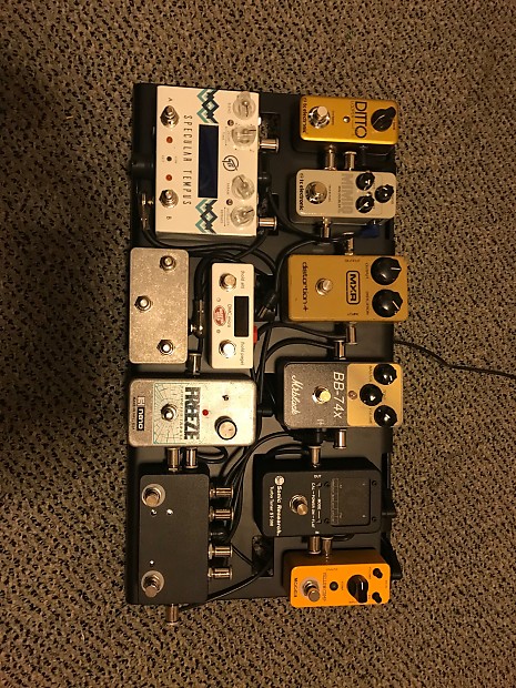 On Stage GPB3000 Pedal Board with Gig Bag Reverb