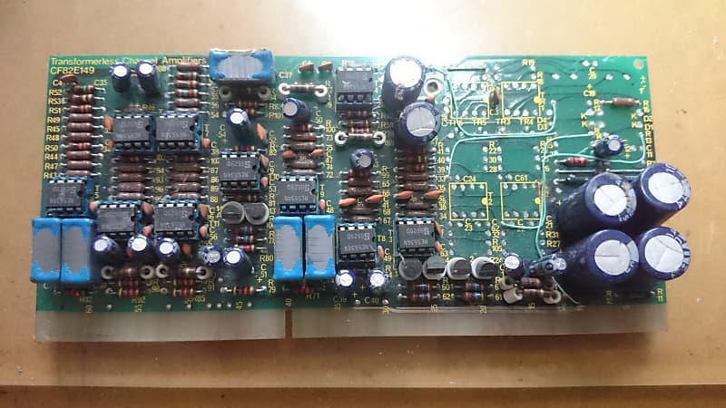 Carte Transformerless Channel Amplifier CF82E149 SSL 4000 E image 1