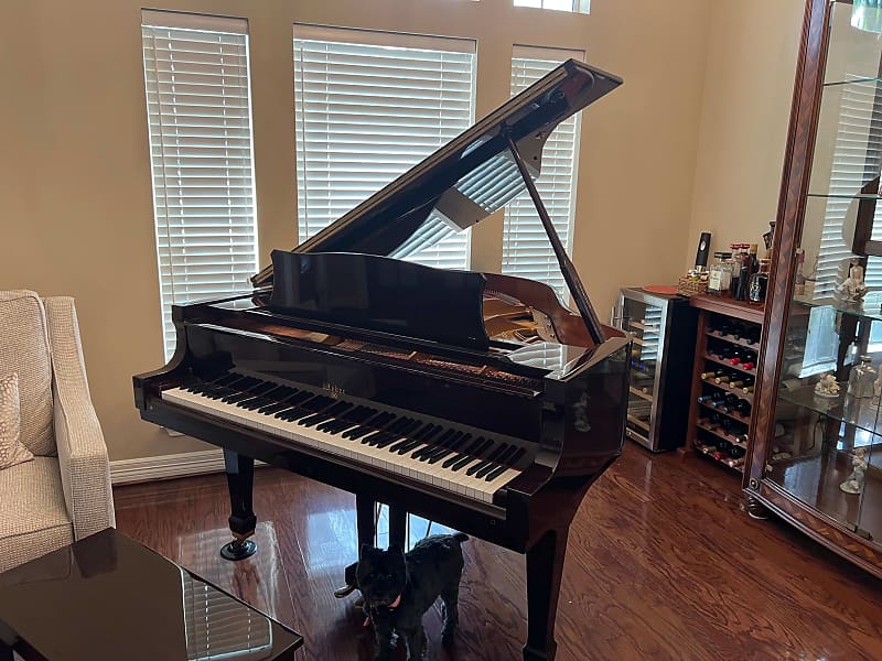 Weber WG-51 Baby Grand Piano Red Mahogany | Reverb