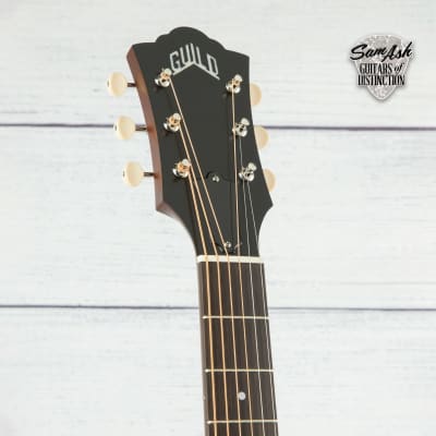 Guild USA M-40 Troubador Acoustic Guitar (Natural) image 5