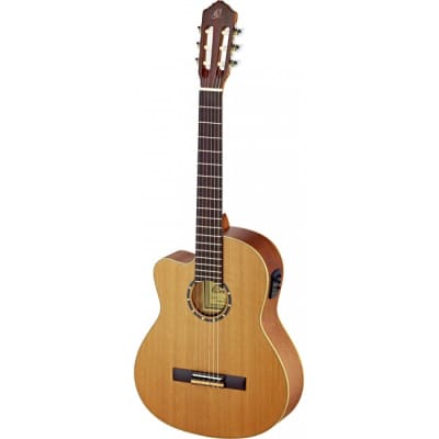 ORTEGA RCE131L Lefthand Nylon Elektro-Akustik-Gitarre 4/4 inkl. Gigbag, natur for sale