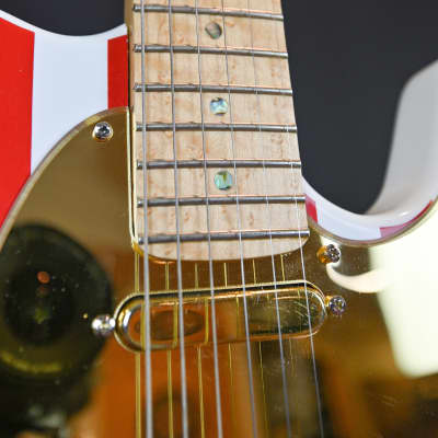 American Flag Telecaster Style Body with Licensed Fender Neck by Mighty Mite USA image 6