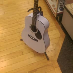 Samick D1, Steel String Dreadnought Acoustic Guitar, Pearl White, Best Offer image 4