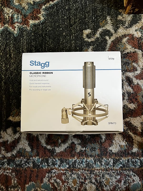 Stagg SRM70 Ribbon Mic Reverb