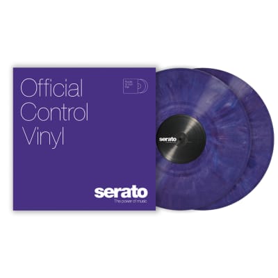 12 Pink Serato Control Vinyl (Pair)