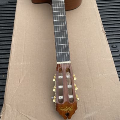 Washburn C5CE Classical Series Spruce/Catalpa Cutaway Nylon String with Electronics Natural image 3