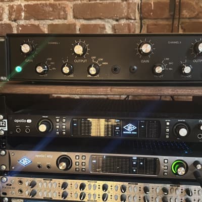 Vintage 1965 Altec 1566A tube microphone/DI/line preamp