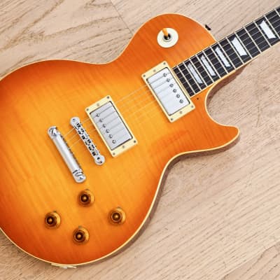 1985 Tokai Love Rock LS-65 Standard Ice Tea Burst Flame Top | Reverb