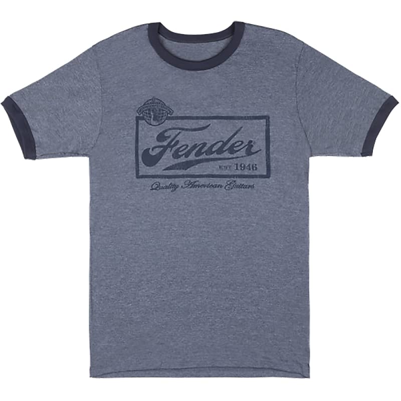 Fender Beer Label Ringer T-Shirt - XXL image 1