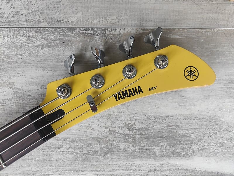 2000's Yamaha SBV-500 Flying Banana Bass Reissue (Yellow) | Reverb