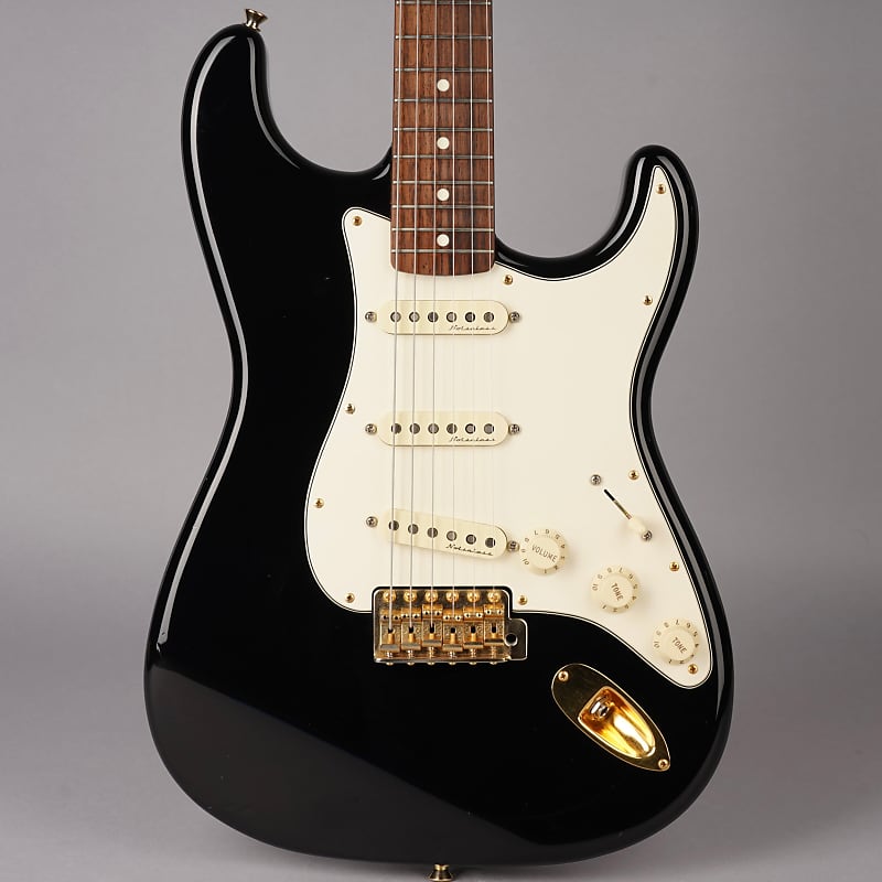 ギター Fender MIJ 2018 limited stratocaster Fender Japan Traditional '60s Midnight Stratocaster - 2018