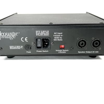 Acoustic Image Focus 1 Series III Bass Amplifier | Reverb