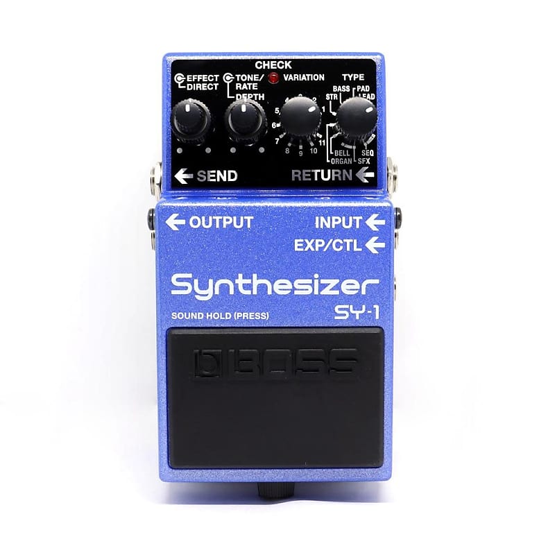 Boss Synthesizer Pedal SY-1 Electric Guitar / Bass Synth Pedal