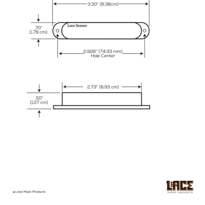 LACE Sensor Gold Single Coil Pickups (3 Pack) - White image 4