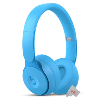 Beats Solo Pro Wireless Noise Cancelling On-Ear Headphones Light Blue image 2