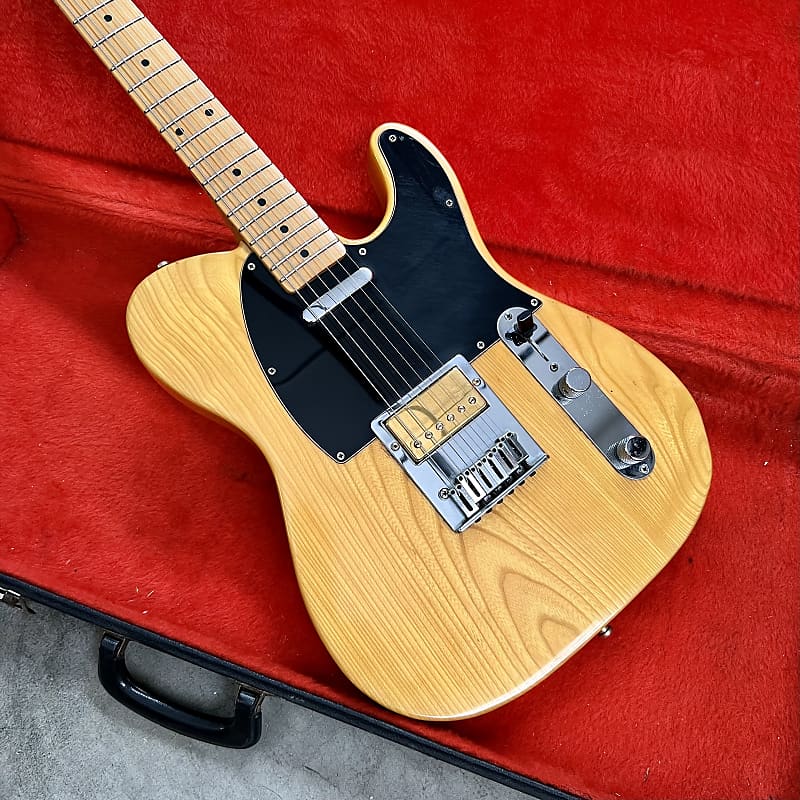 Fender Telecaster TL-52 c 1984 Natural e serial MIJ Japan black guard  original vintage