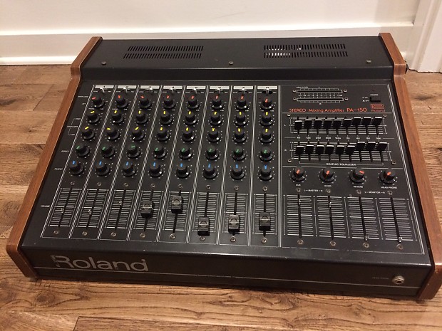 Roland PA-150 Vintage Mixer with EQ and Spring Reverb | Reverb