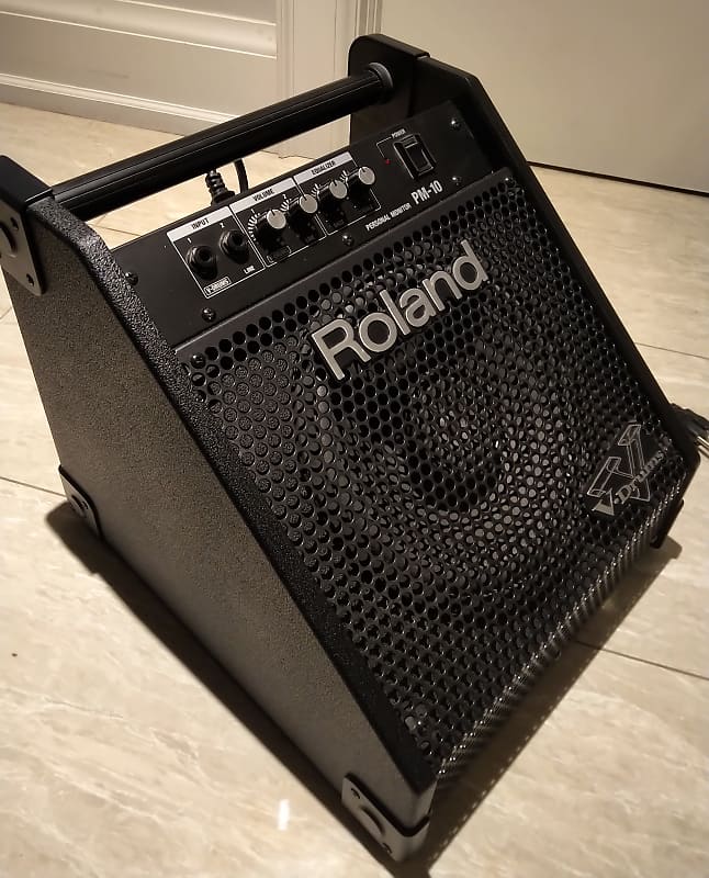 一番安いCR29 美品 ローランド Roland PM-10 V-Dryms エレドラ用 モニタースピーカー モニタースピーカー