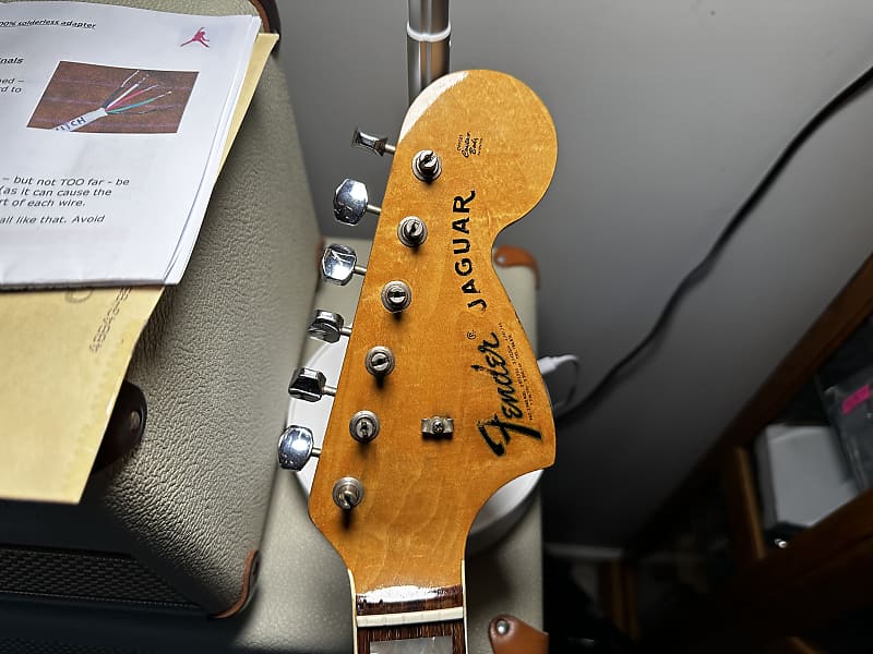 Fender Jaguar Neck 1972 Reverb