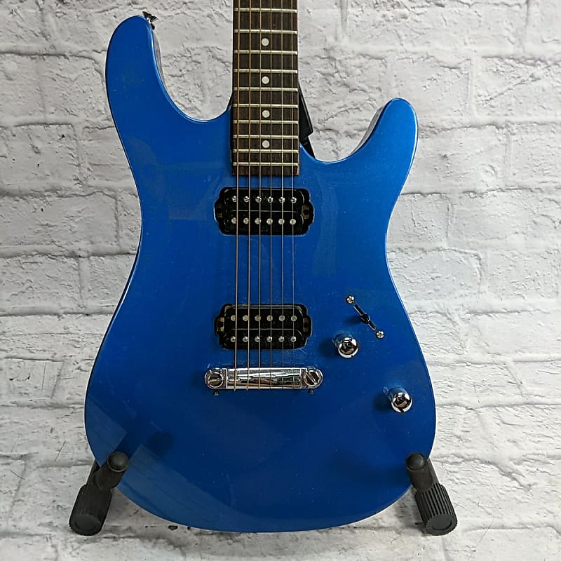 Canvas CMF Blue Dual Humbucker Electric Guitar image 1
