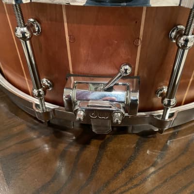Solid Stave Cherry/Maple 5.5x14" Snare Drum image 9