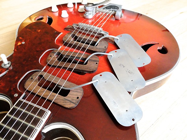 1969 Silvertone Harmony Model 1485 Vintage Guitar DeArmond