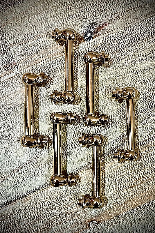 WorldMax Classic Brass Tube Lugs (Set of 6) image 1