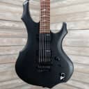 ESP LTD F-200 Electric Guitar - Black Satin (20393-SR)