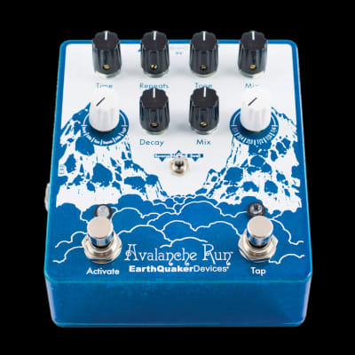 EarthQuaker Devices Avalanche Run Stereo Delay and Reverb Guitar Pedal image 2