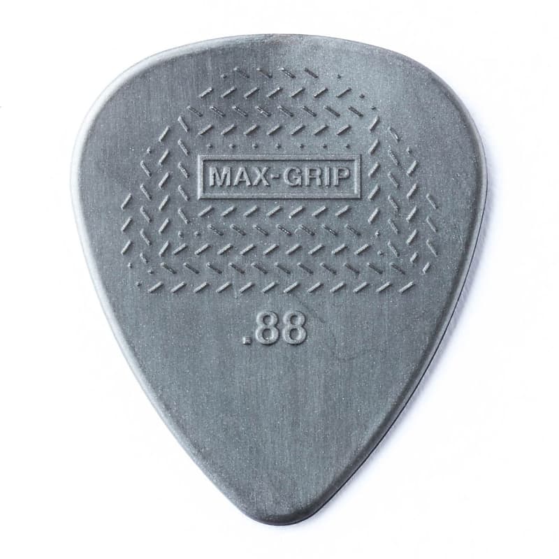 Dunlop 449P88 Nylon Standard Max-Grip .88mm Guitar Picks (12-Pack) image 1