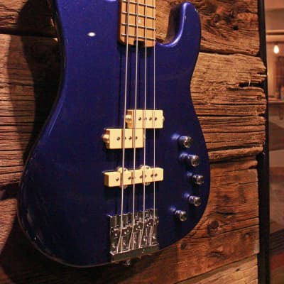 Charvel Pro Mod San Dimas PJ IV Electric Bass, Mystic Blue image 3