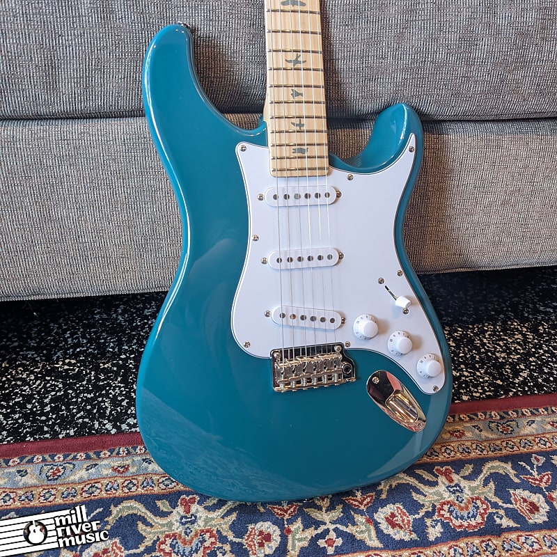 PRS Silver Sky SE Nylon Blue Maple w/ Gig Bag – Used