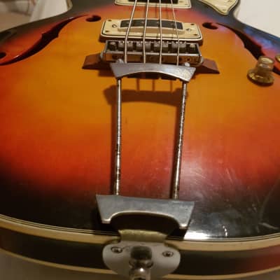 Vintage Greco 955 hollowbody bass,Matsumoku,all original