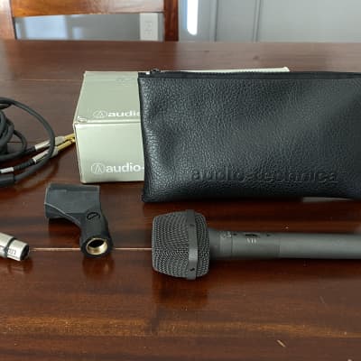 Audio-Technica AT-822 microphone Japan offers working condition with bag