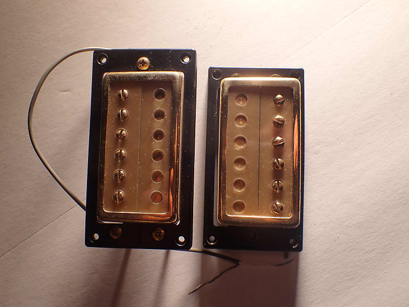 Univox Hi-Flier Humbucker Pickup Set Maxon Japan MIJ | Reverb