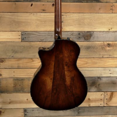 Taylor Presentation PS14ce Honduran Rosewood Acoustic/Electric Guitar Natural w/ Case image 5