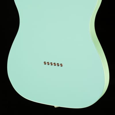 Fender American Performer Telecaster with Humbucker Satin Surf Green - US21025082-7.76 lbs image 2