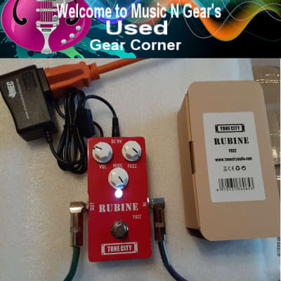 Reverb.com listing, price, conditions, and images for tone-city-fuxx-fuzz
