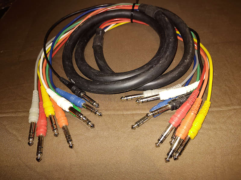 ProCo DA88BQ-3 8-channel DB25 To 1/4-inch TRS Male Audio